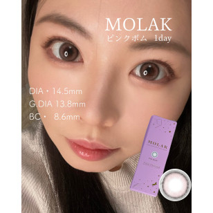 MOLAK 1day Pink Bomb モラク ワンデー ピンクボム